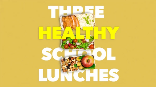 Three Healthy School Lunches