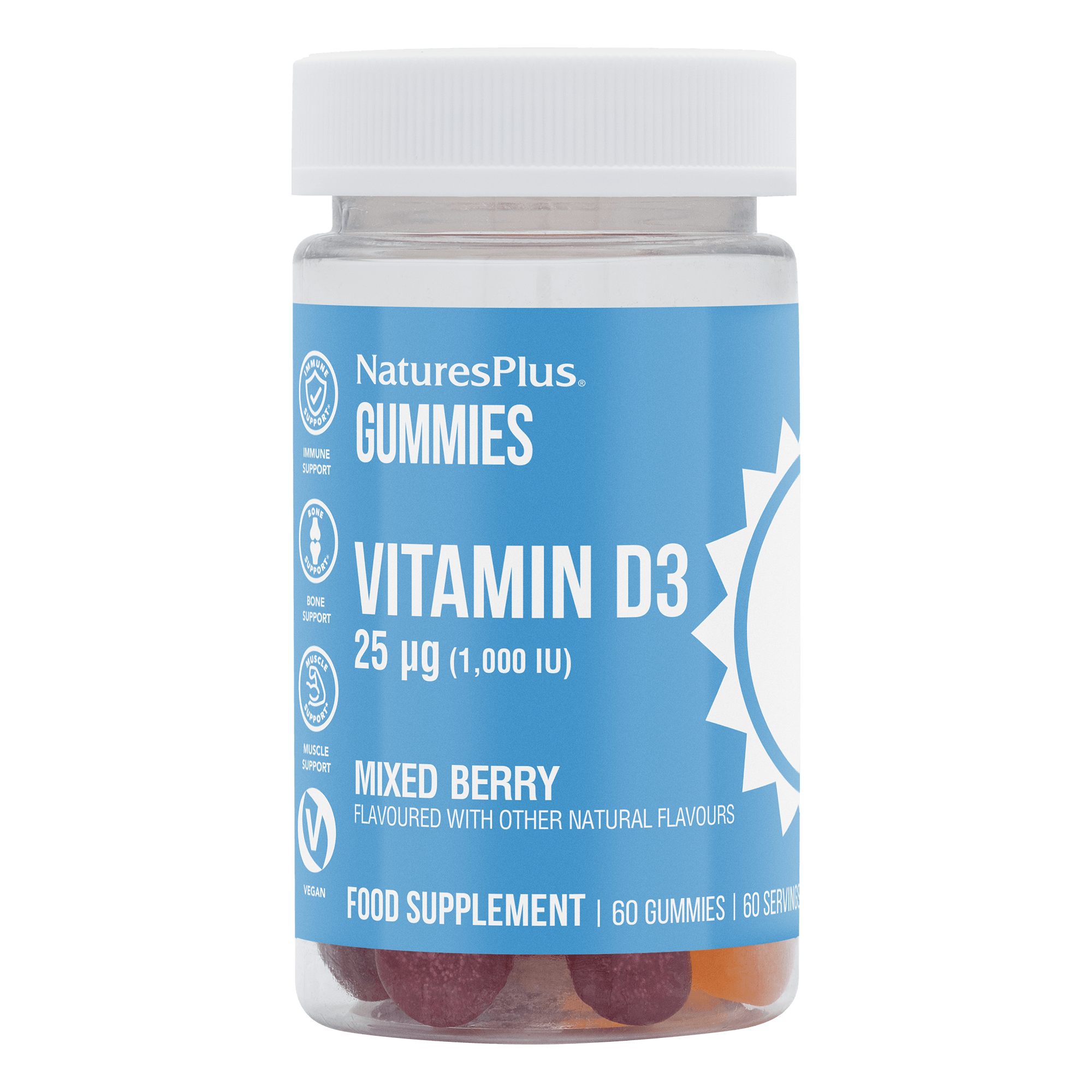 Gummies Vitamin D3 1000 IU