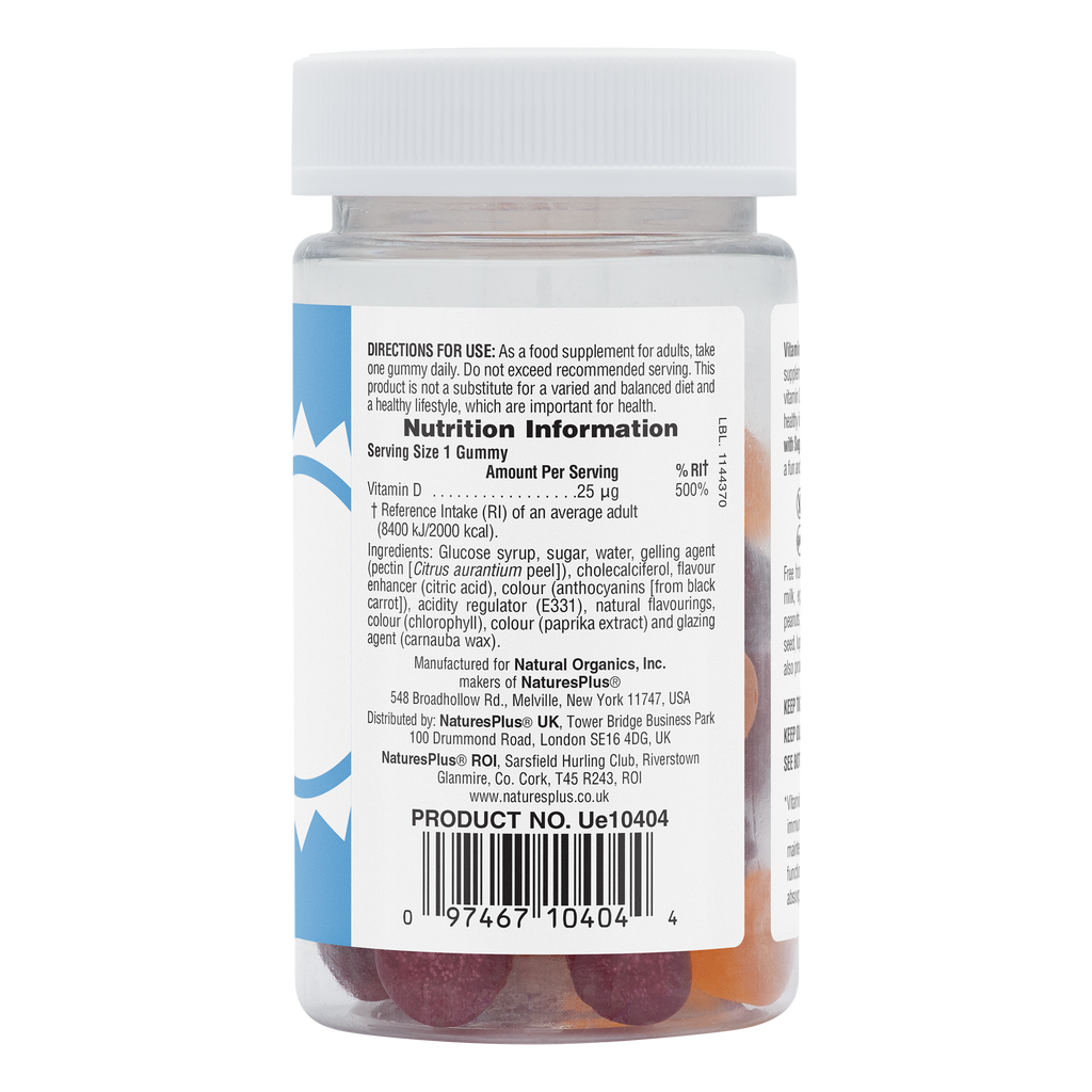 Gummies Vitamin D3 1000 IU