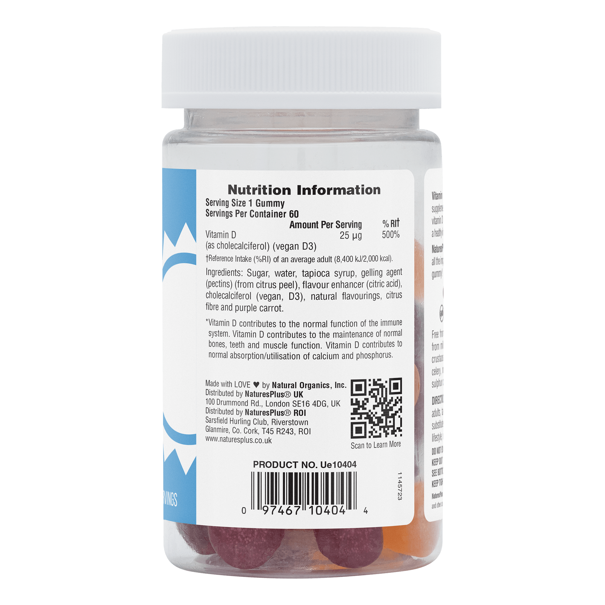 Gummies Vitamin D3 1000 IU