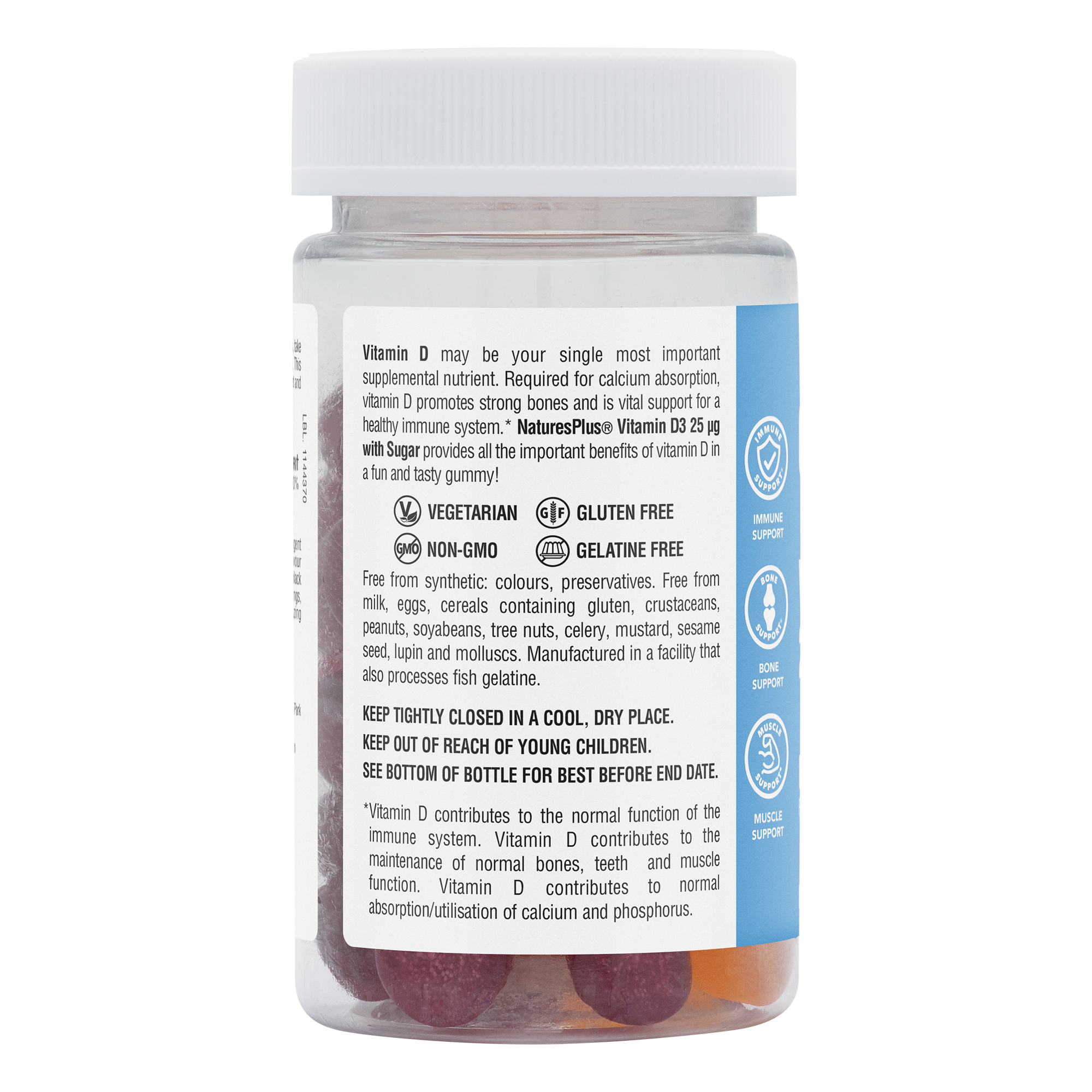 Gummies Vitamin D3 1000 IU