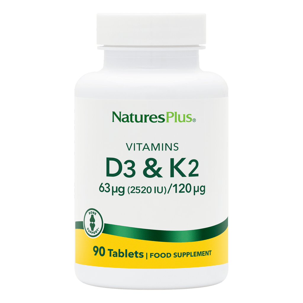 Vitamin D3 2520IU with K2 120mcg Tablets
