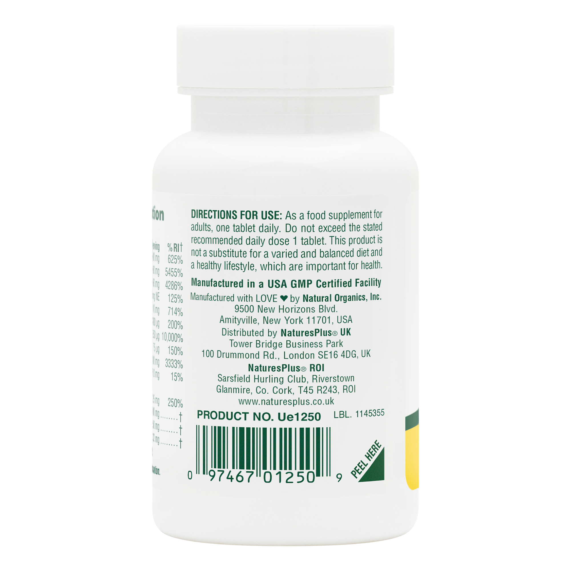 Mega-Stress Complex Sustained Release Tablets