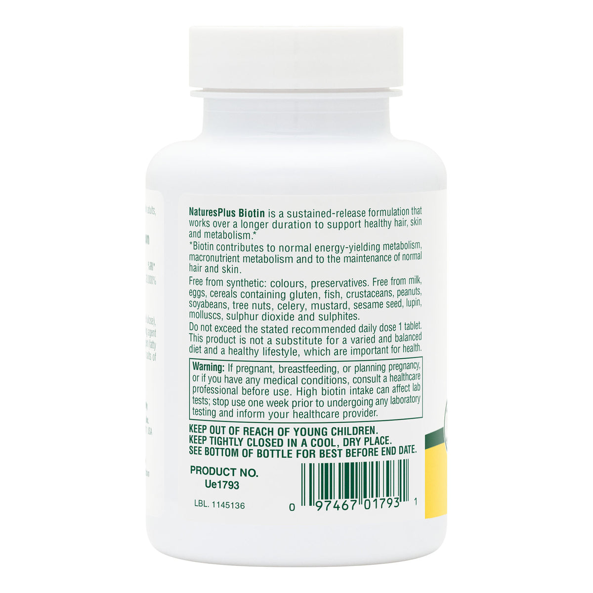 product image of Biotin 10,000 MCG Tablets containing Biotin 10,000 MCG Tablets