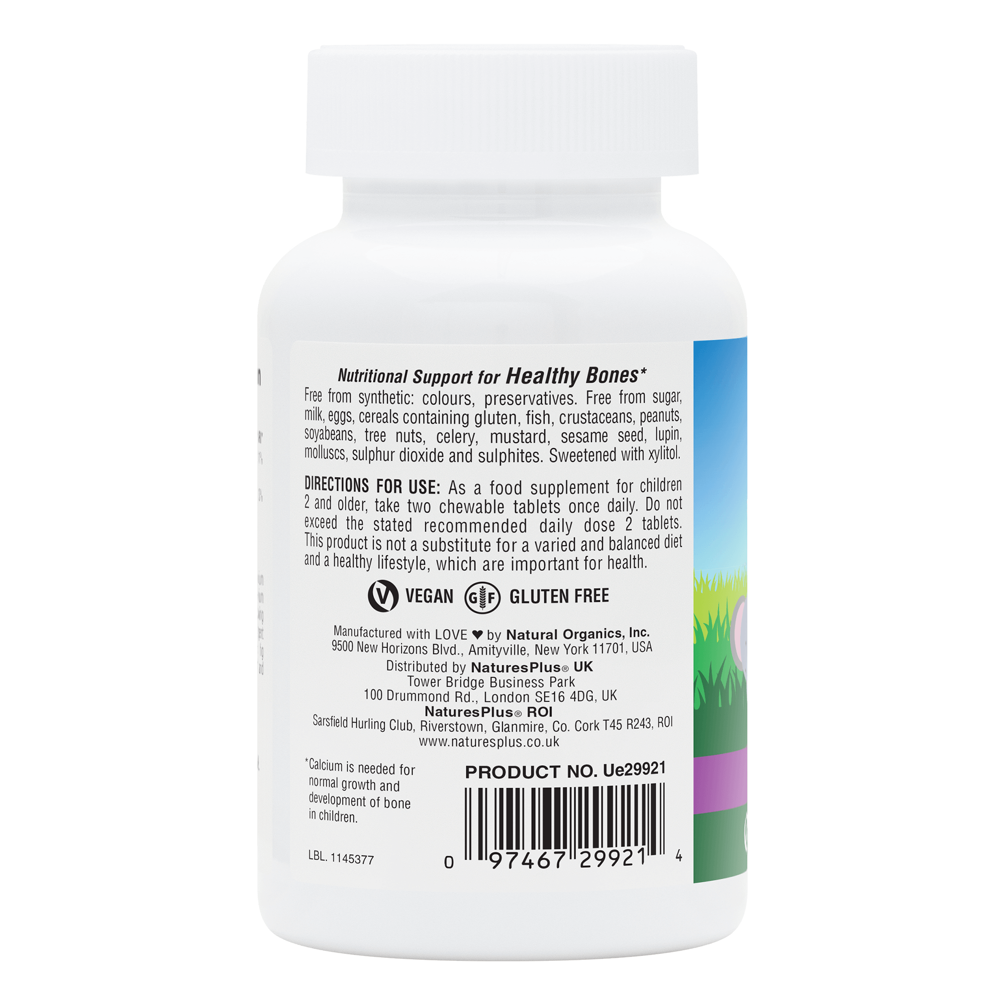 Animal Parade® Sugar-Free Calcium Children's Chewables