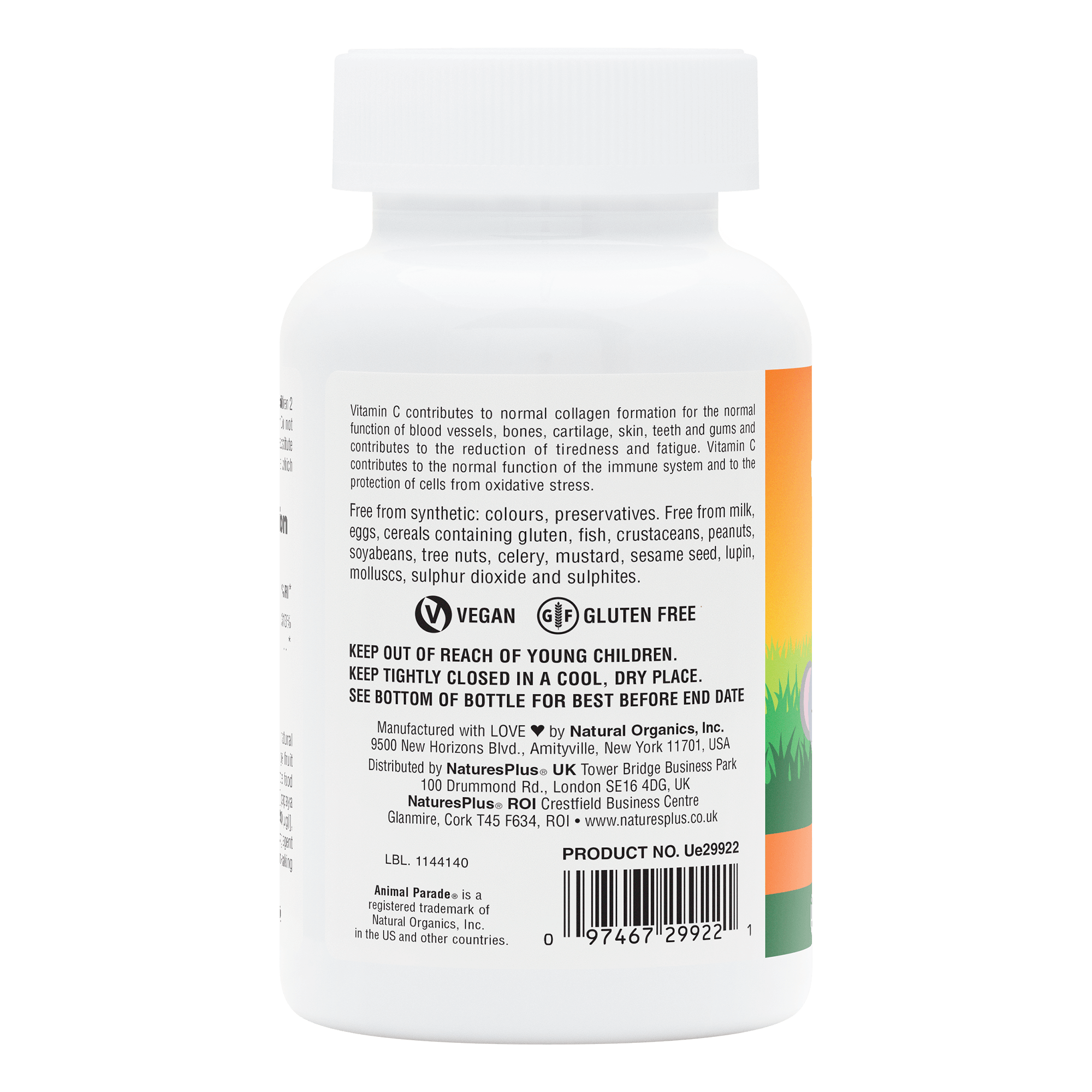 Animal Parade® Sugar-Free Vitamin C Children's Chewables