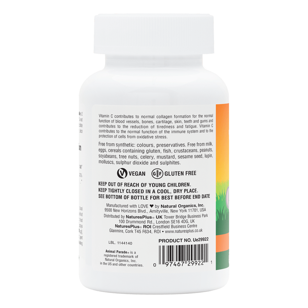 Animal Parade® Sugar-Free Vitamin C Children's Chewables