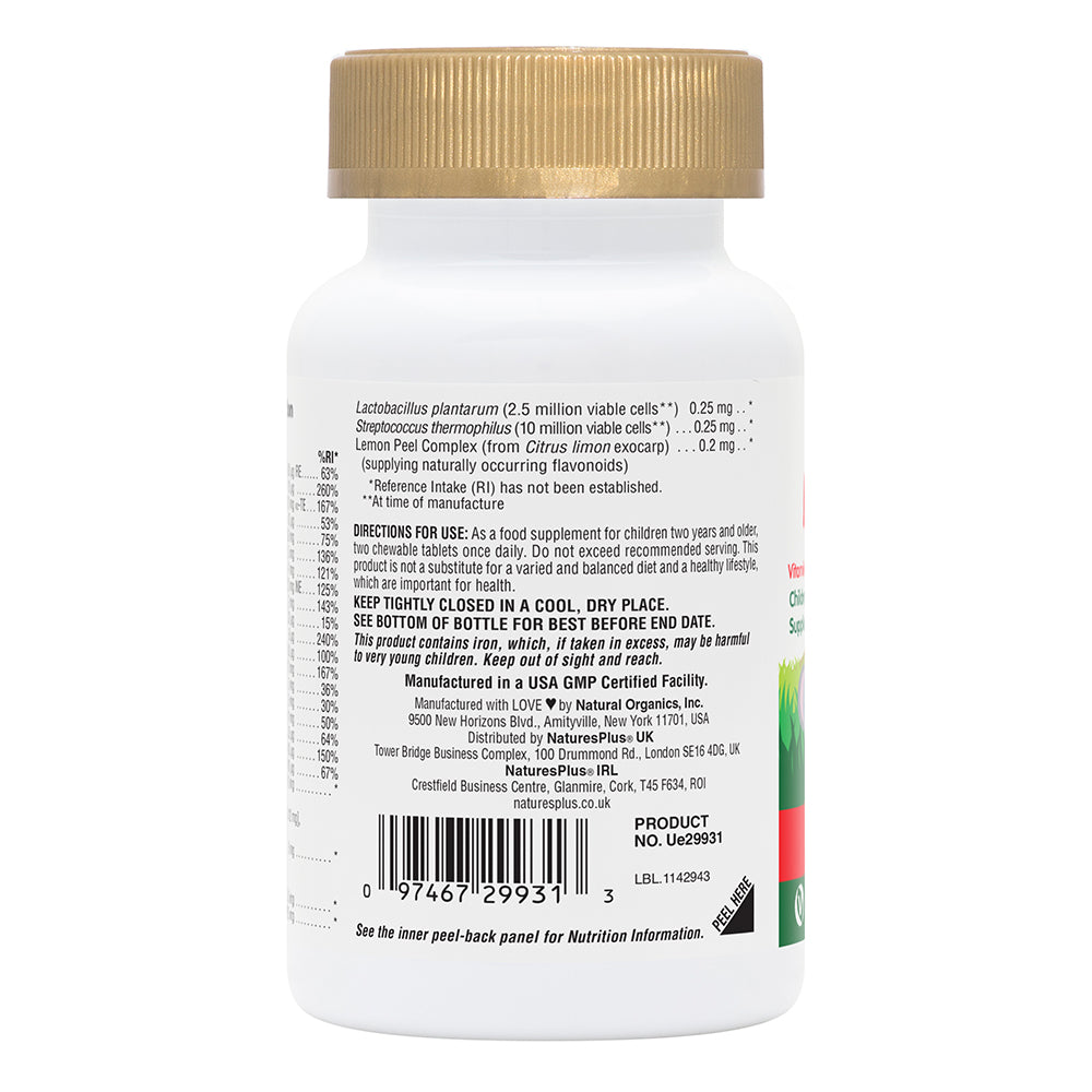 product image of Animal Parade® GOLD Multivitamin Children's Chewables - Cherry containing 60 Count