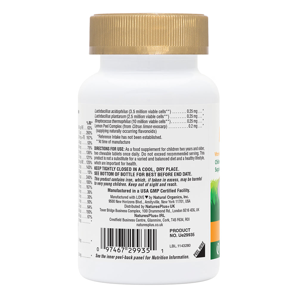 product image of Animal Parade® GOLD Multivitamin Children's Chewables - Orange containing 60 Count
