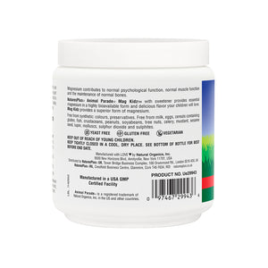 Second side product image of Animal Parade® Sugar-Free MagKidz Magnesium Powder containing Animal Parade® Sugar-Free MagKidz Magnesium Powder