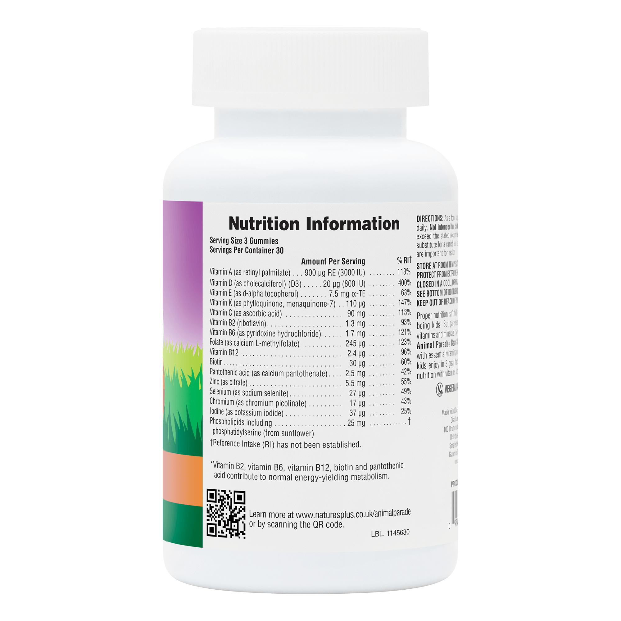 Animal Parade Multivitamin Gummies