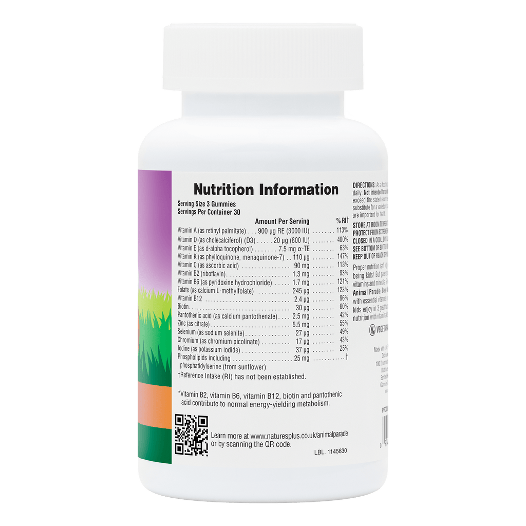 Animal Parade Multivitamin Gummies