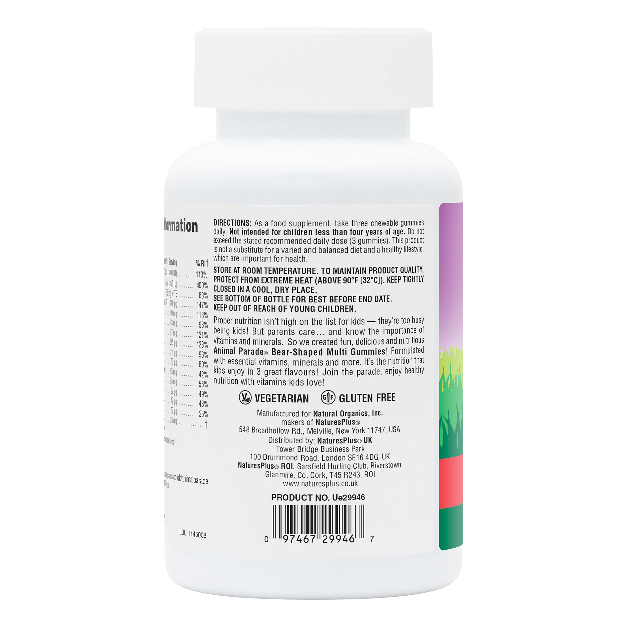 Animal Parade Multivitamin Gummies