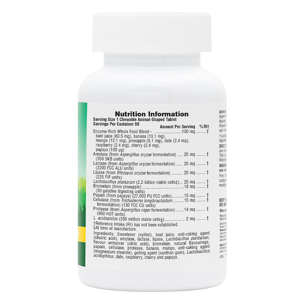 product image of Animal Parade® Tummy Zyme Children's Chewables containing Animal Parade® Tummy Zyme Children's Chewables