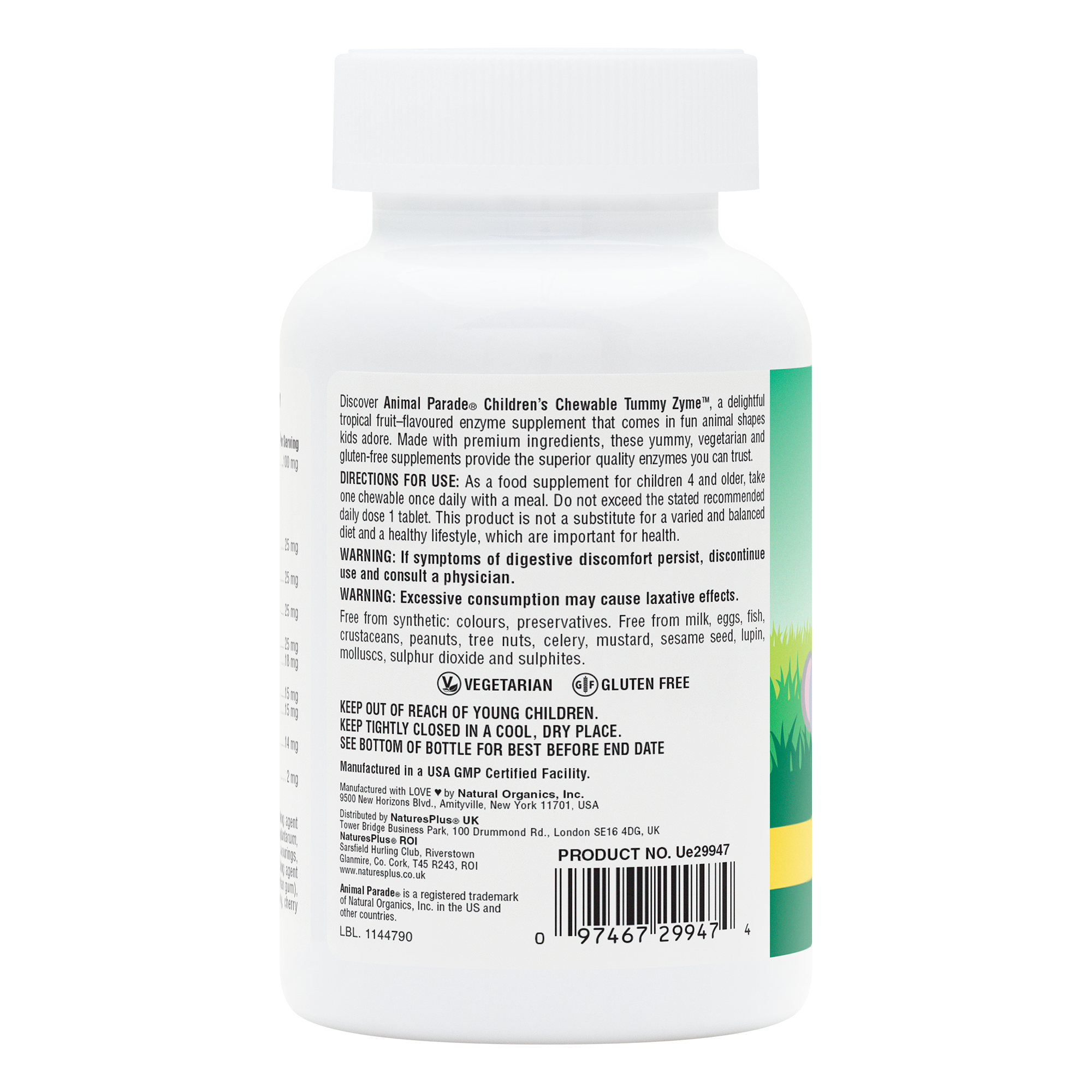 Animal Parade® Tummy Zyme Children's Chewables