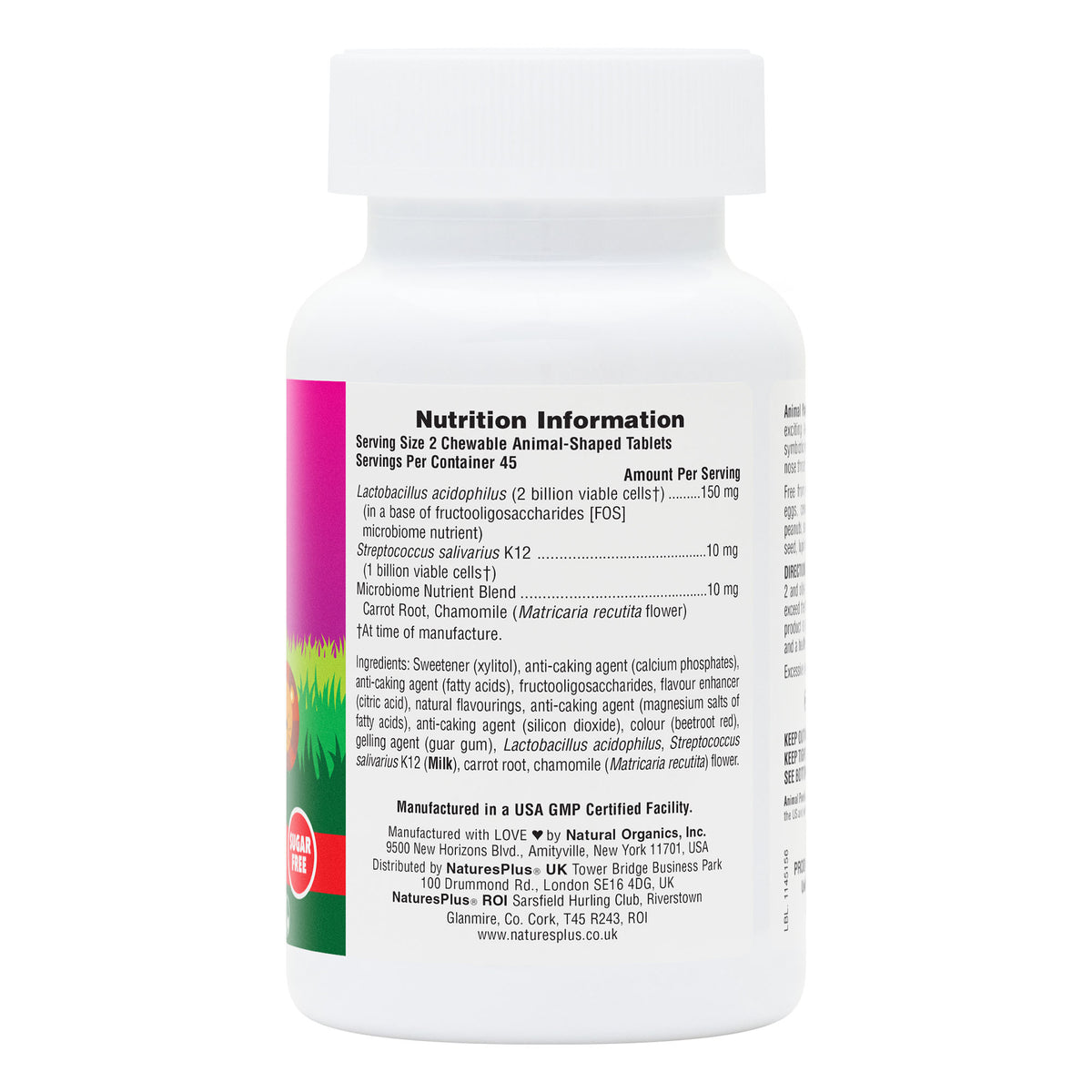 product image of Animal Parade® Children's Inner Ear Support Chewables containing Animal Parade® Children's Inner Ear Support Chewables