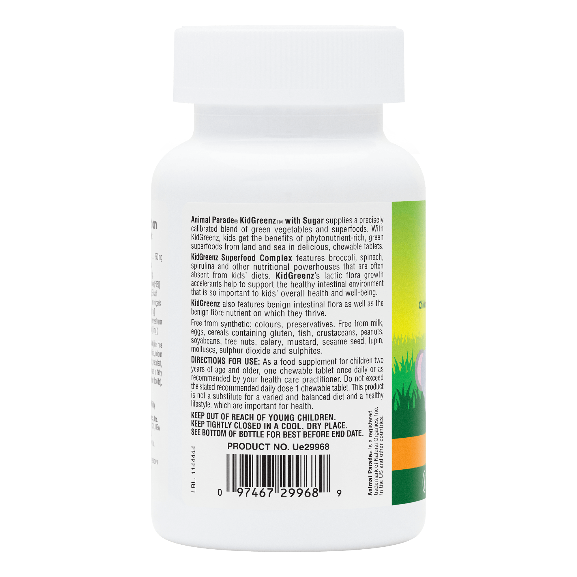 Animal Parade® KidGreenz® Children's Chewables