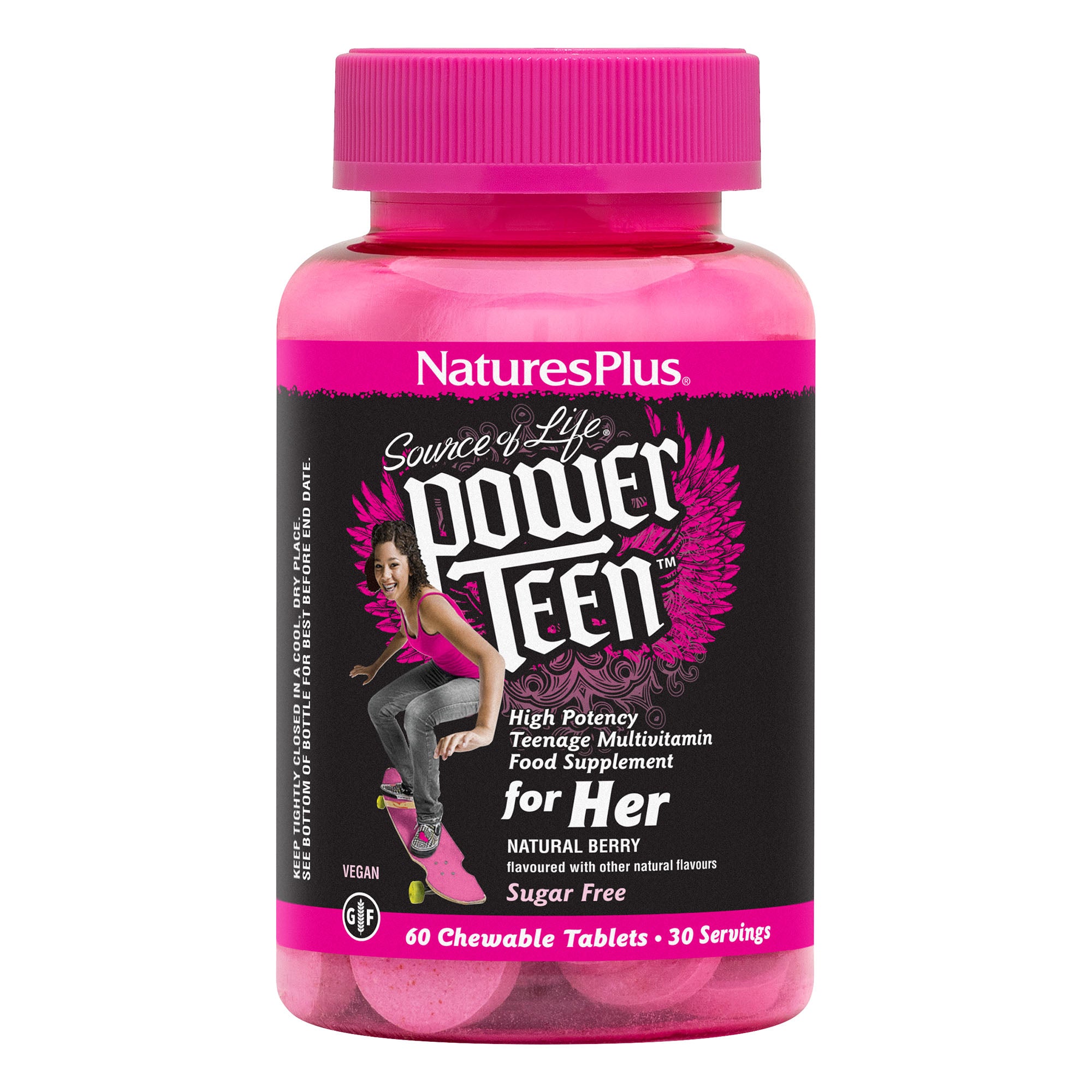Source of Life® POWER TEEN® For Her Chewables