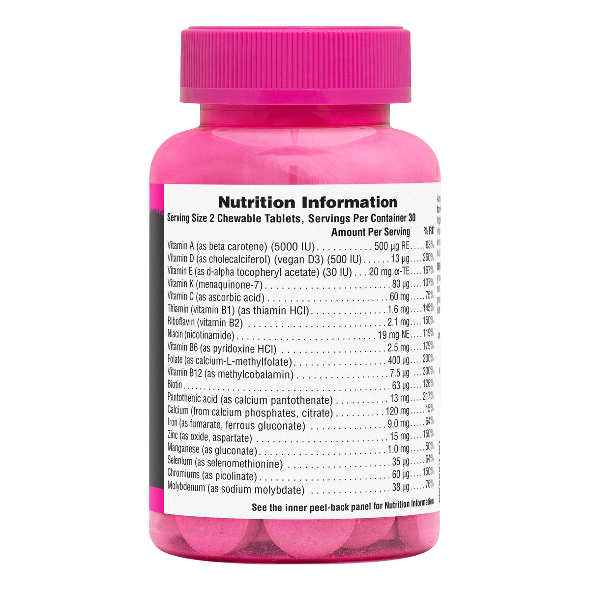 product image of Source of Life® POWER TEEN® For Her Chewables containing 60 Count