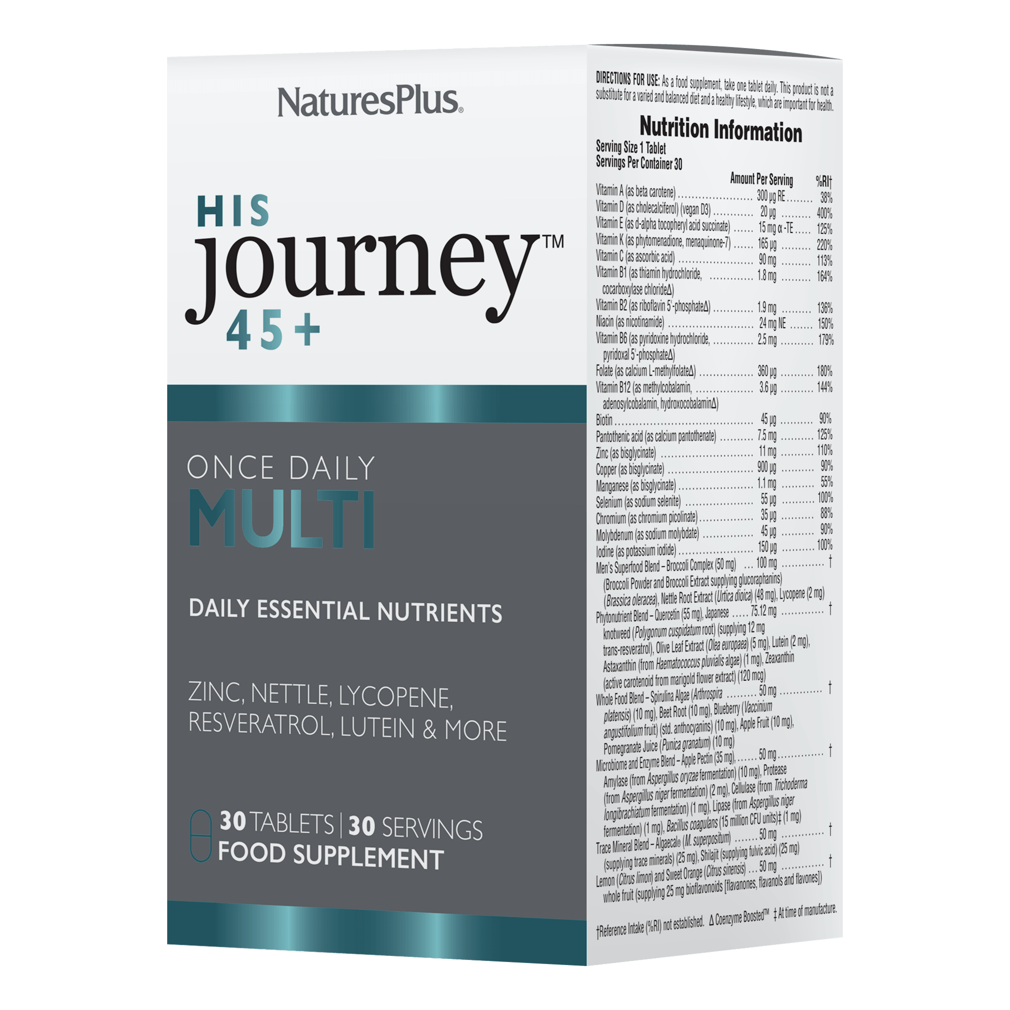 His Journey 45+