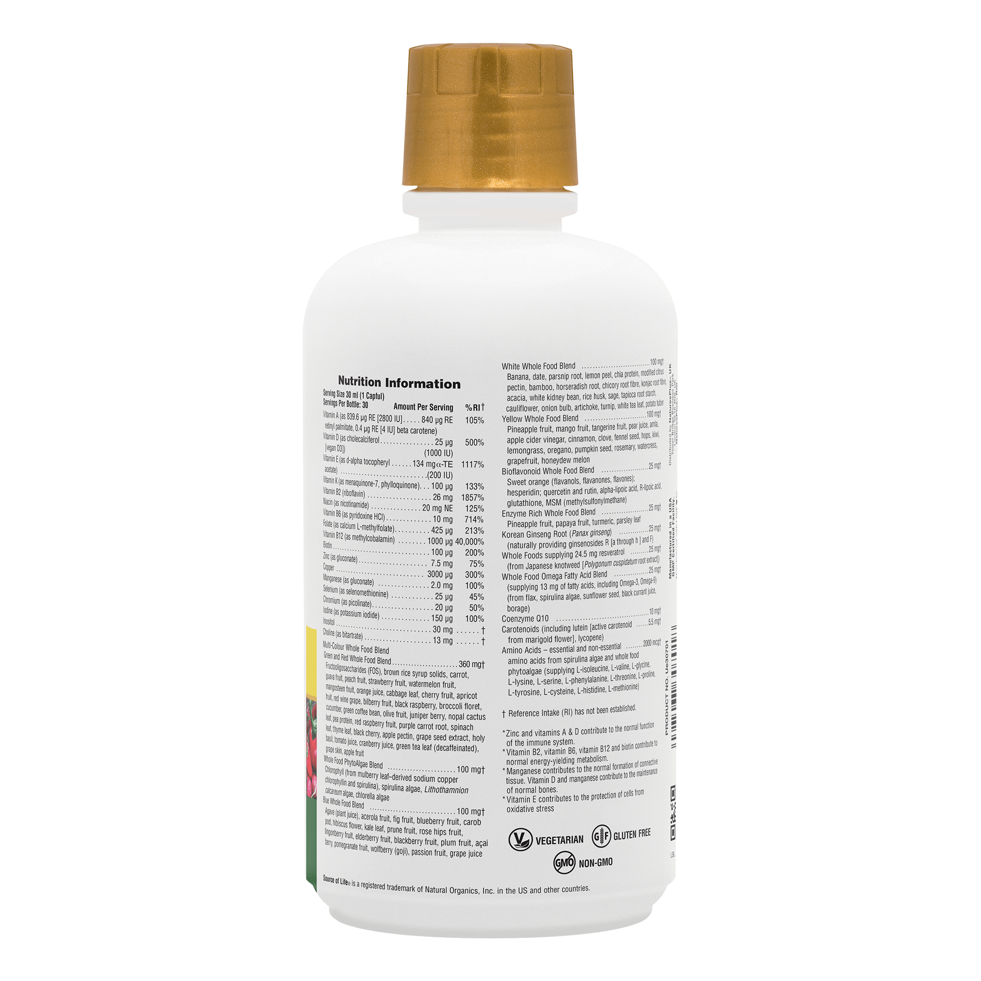 Source of Life® GOLD Multivitamin Liquid