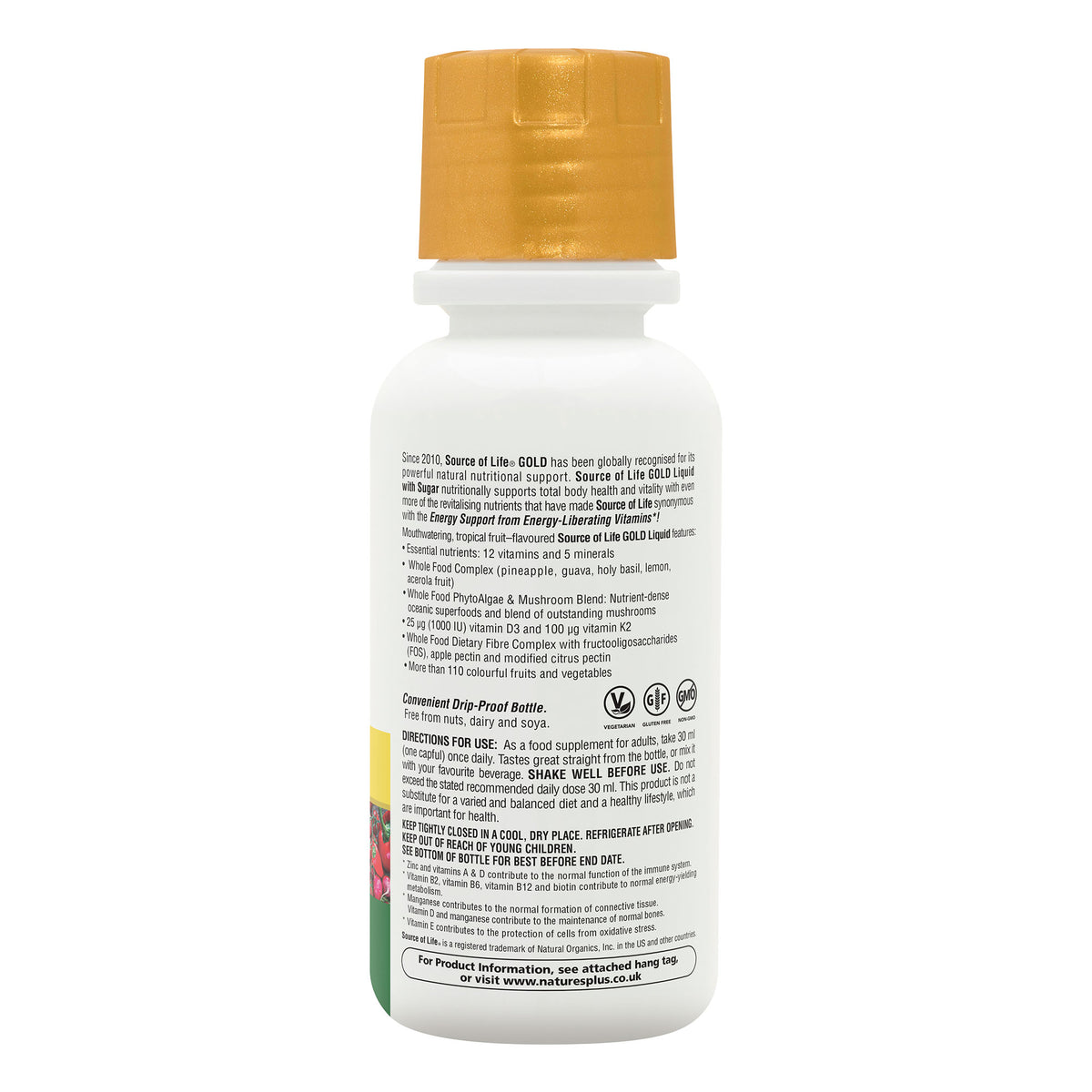 product image of Source of Life® GOLD Multivitamin Liquid containing 240 ml