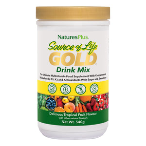 Frontal product image of Source of Life® GOLD Drink Mix containing Source of Life® GOLD Drink Mix