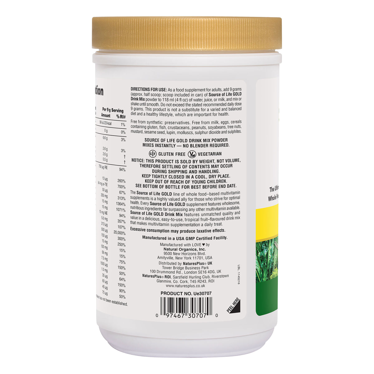 product image of Source of Life® GOLD Drink Mix containing Source of Life® GOLD Drink Mix