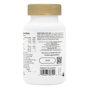 Second side product image of Source of Life® Garden Bone Support Capsules containing Source of Life® Garden Bone Support Capsules