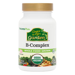 Frontal product image of Source of Life® Garden B Complex Capsules containing Source of Life® Garden B Complex Capsules