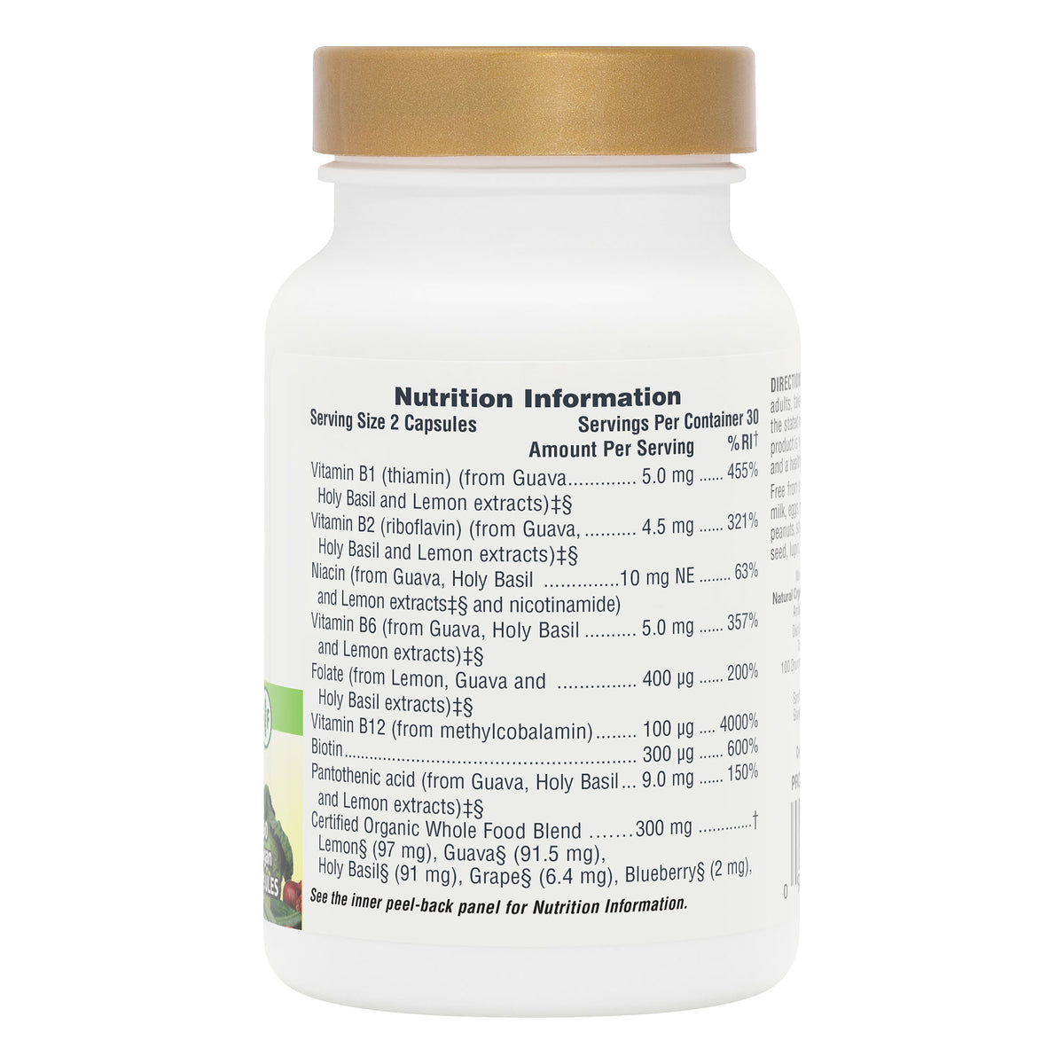 product image of Source of Life® Garden B Complex Capsules containing Source of Life® Garden B Complex Capsules