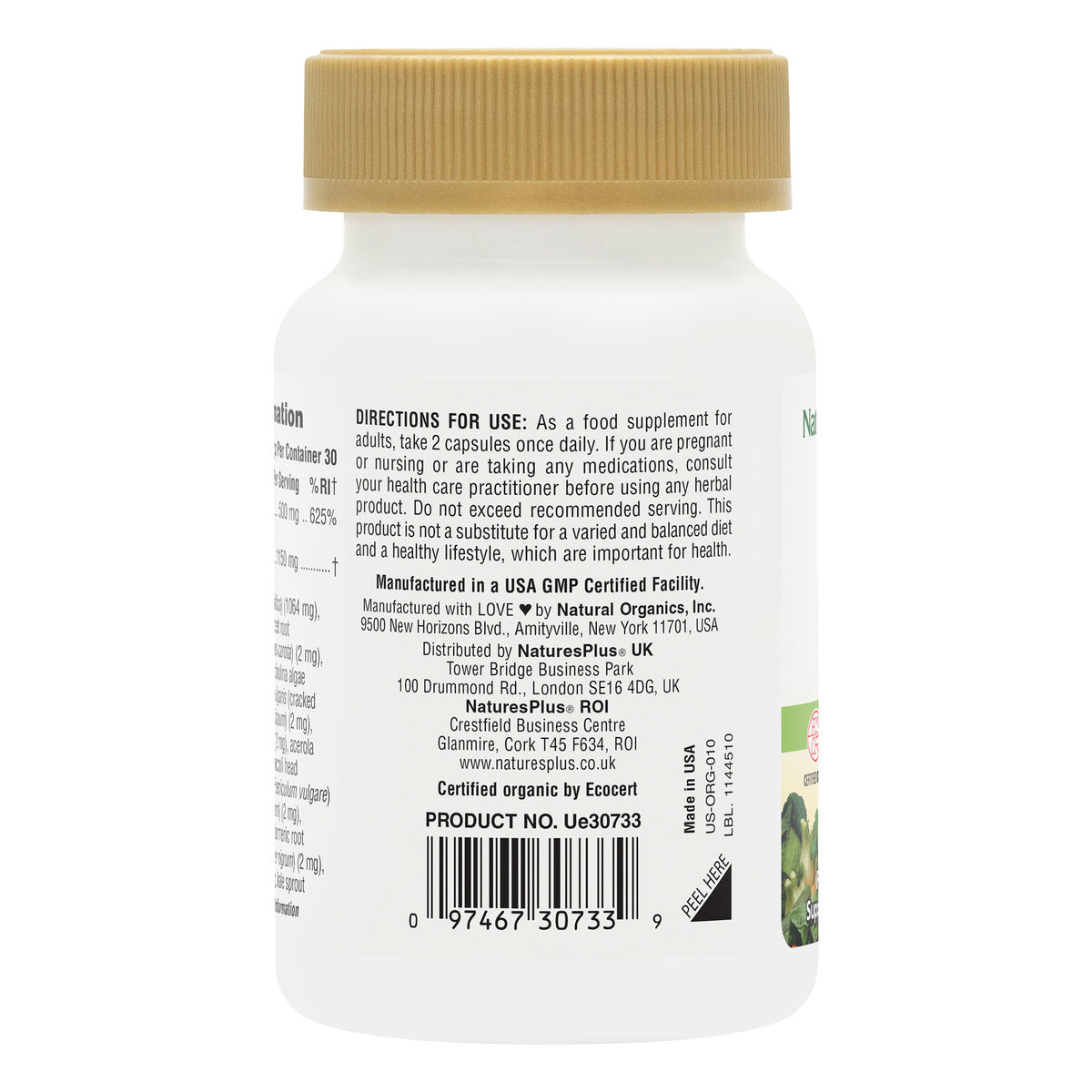 product image of Source of Life® Garden Vitamin C 500 mg Capsules containing Source of Life® Garden Vitamin C 500 mg Capsules