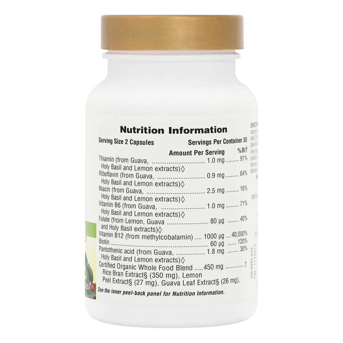 product image of Source of Life® Garden Vitamin B12 Capsules containing 60 Count