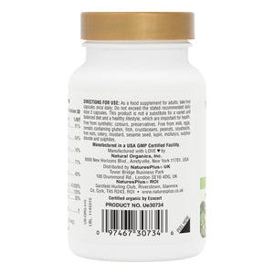 Second side product image of Source of Life® Garden Vitamin B12 Capsules containing 60 Count