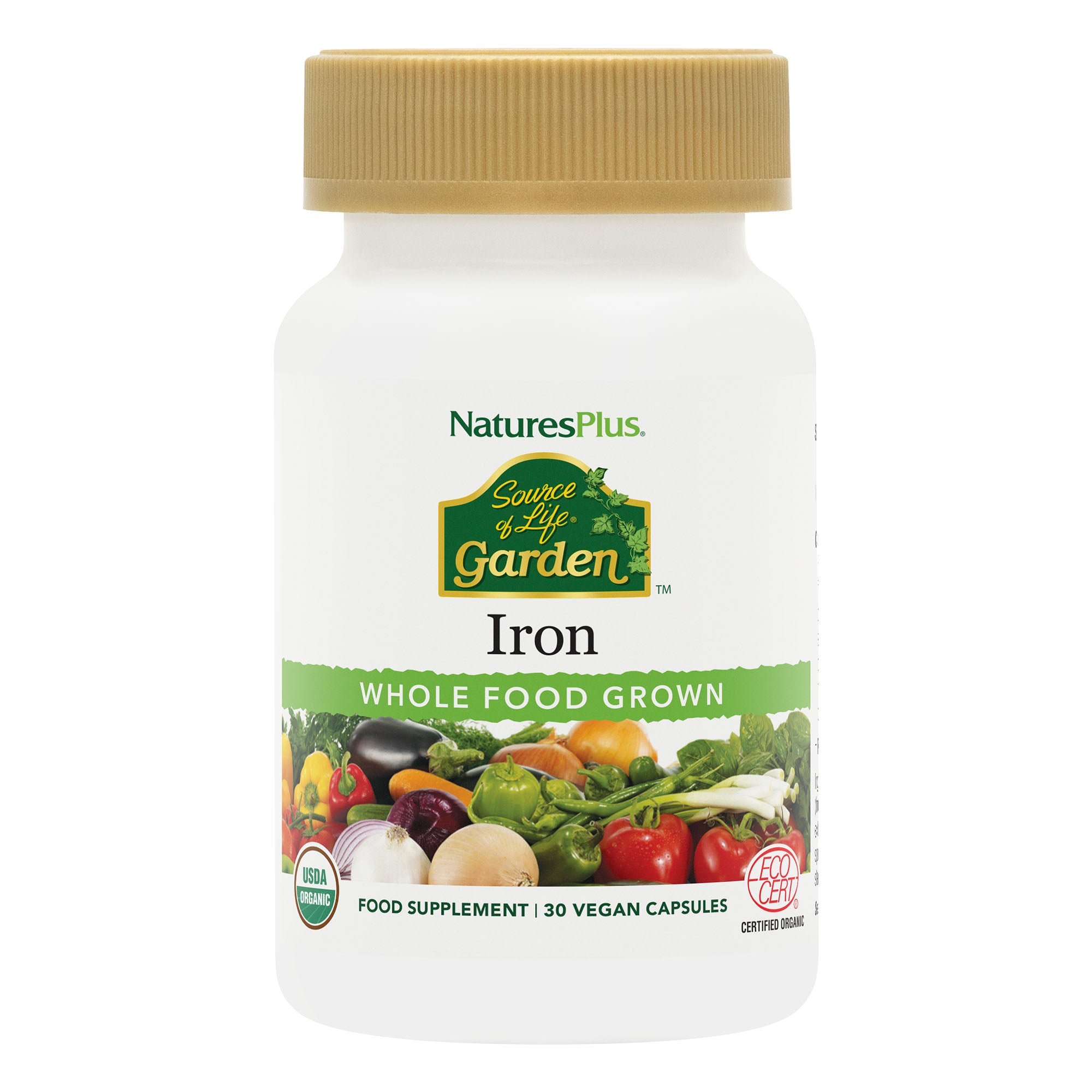 Source of Life® Garden Iron Capsules