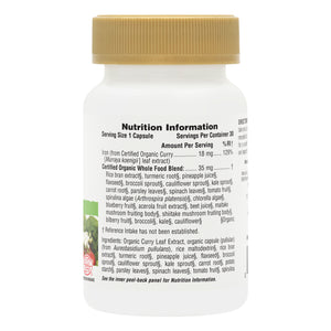 First side product image of Source of Life® Garden Iron Capsules containing Source of Life® Garden Iron Capsules