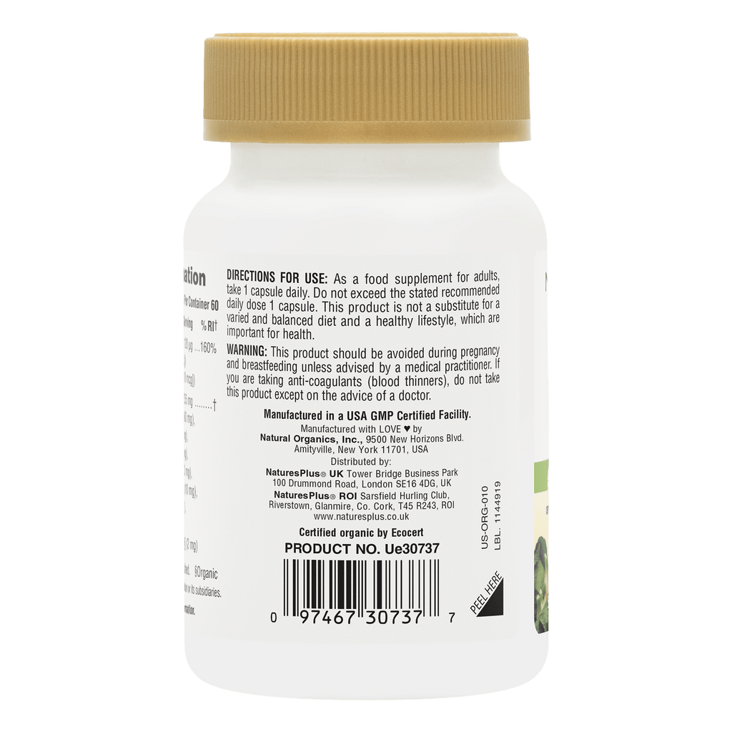 Source of Life® Garden Vitamin K2 120 mcg Capsules