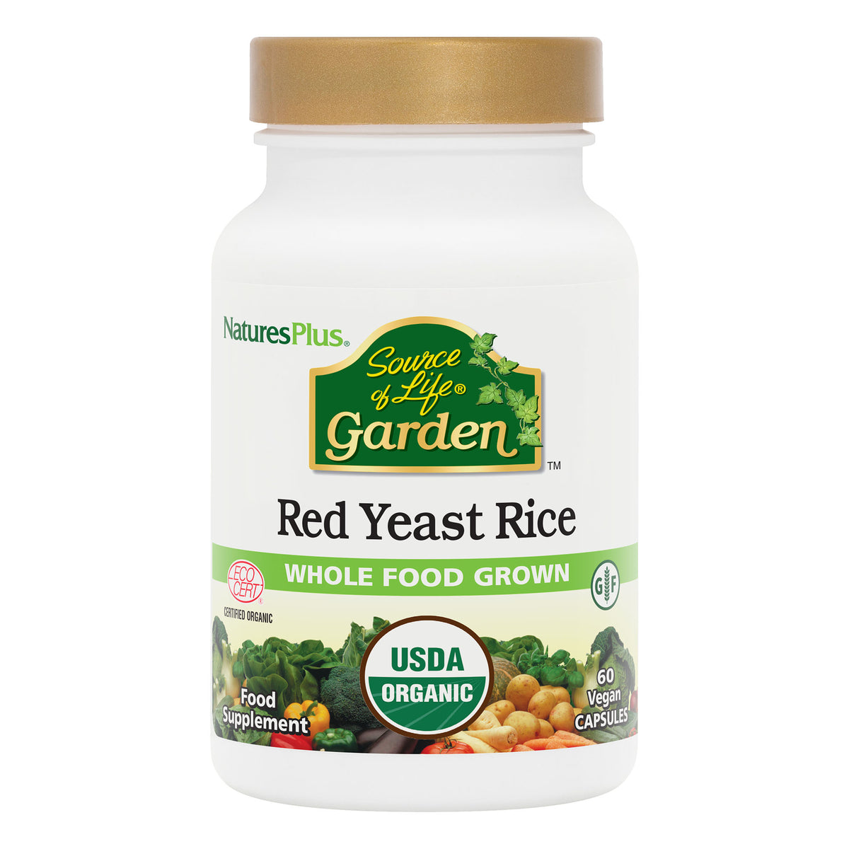 product image of Source of Life® Garden Red Yeast Rice Capsules containing Source of Life® Garden Red Yeast Rice Capsules