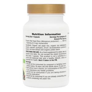 First side product image of Source of Life® Garden Red Yeast Rice Capsules containing Source of Life® Garden Red Yeast Rice Capsules