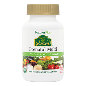 Frontal product image of Source of Life® Garden Prenatal Multivitamin Tablets containing Source of Life® Garden Prenatal Multivitamin Tablets