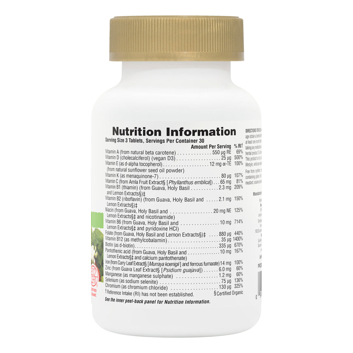 product image of Source of Life® Garden Prenatal Multivitamin Tablets containing Source of Life® Garden Prenatal Multivitamin Tablets