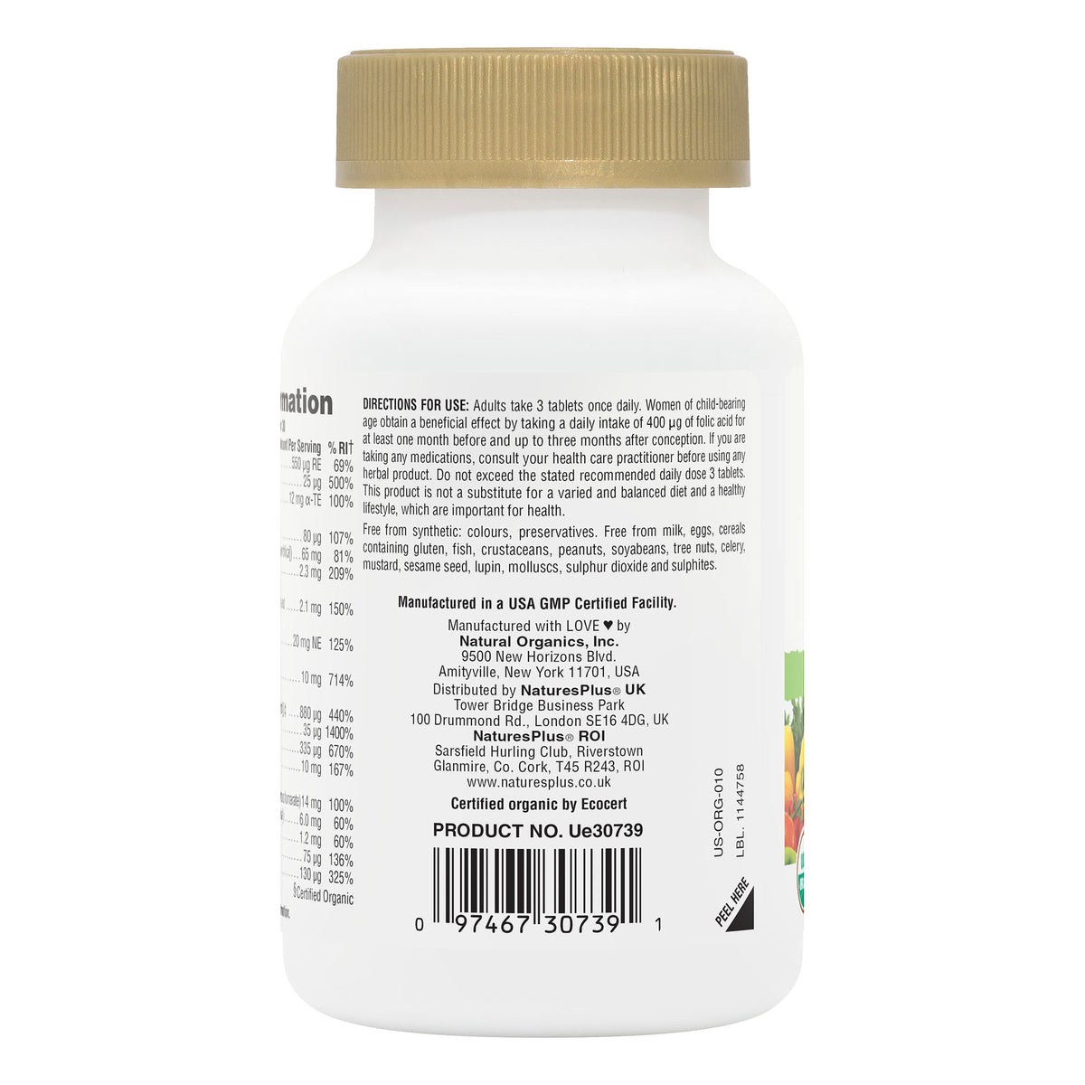 product image of Source of Life® Garden Prenatal Multivitamin Tablets containing Source of Life® Garden Prenatal Multivitamin Tablets