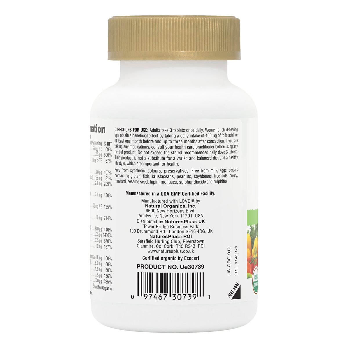 product image of Source of Life® Garden Prenatal Multivitamin Tablets containing Source of Life® Garden Prenatal Multivitamin Tablets