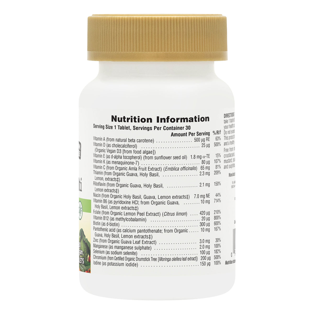 product image of Source of Life® Garden Men's Once Daily Multivitamin Tablets containing Source of Life® Garden Men's Once Daily Multivitamin Tablets