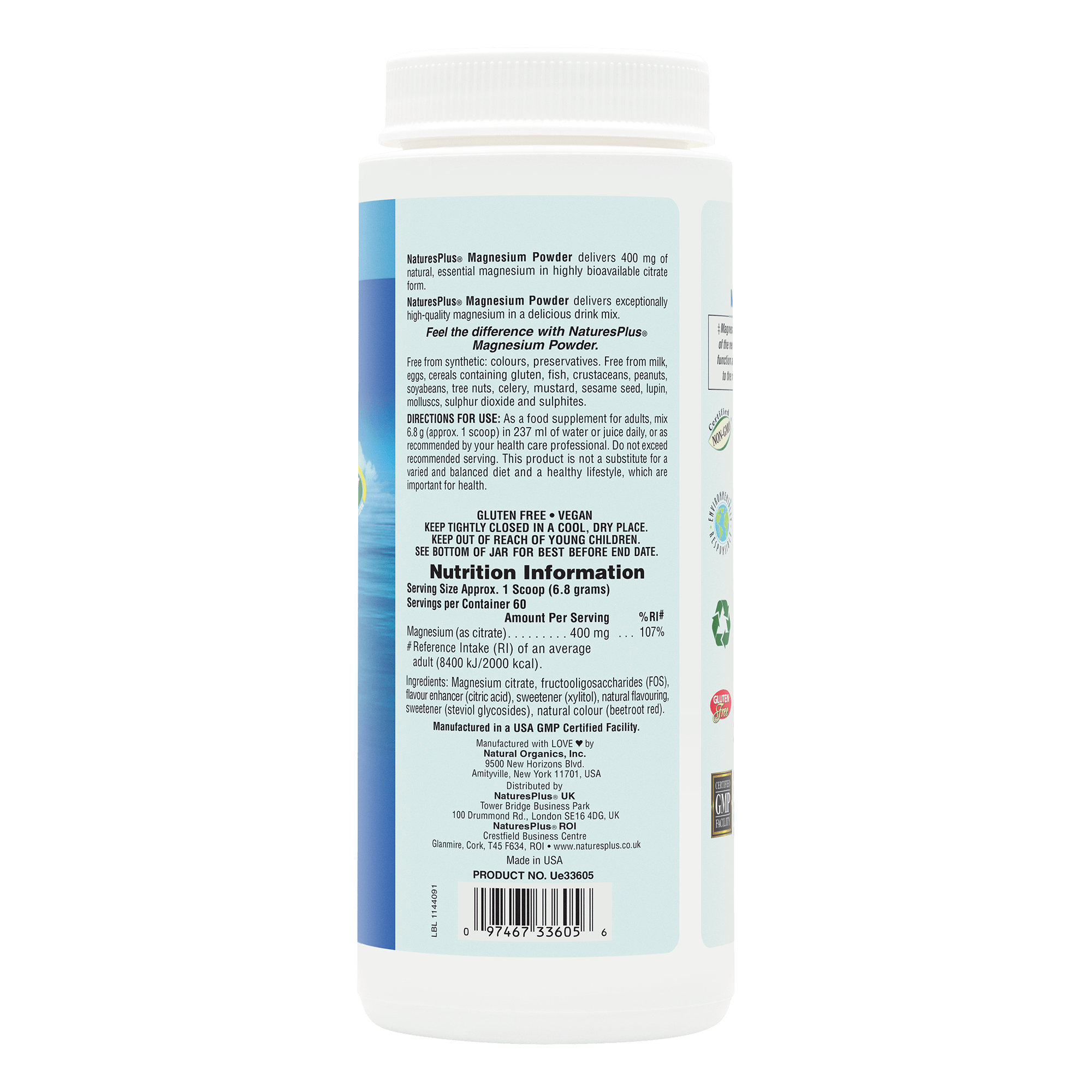 Magnesium Powder - Pink Lemonade