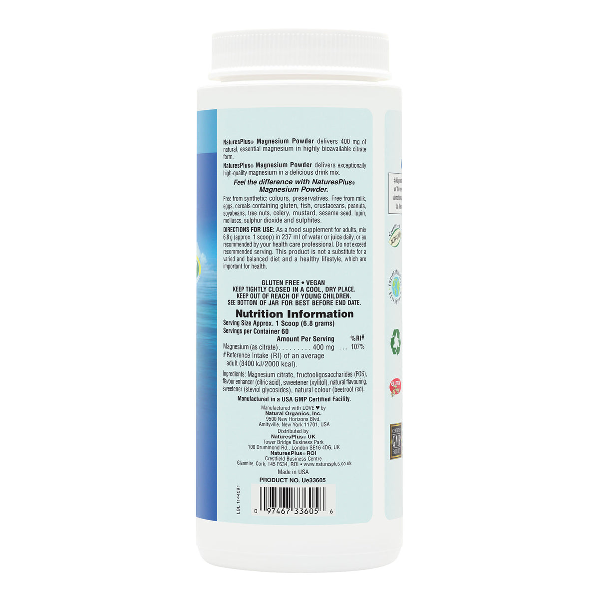 product image of Magnesium Powder - Pink Lemonade containing Magnesium Powder - Pink Lemonade