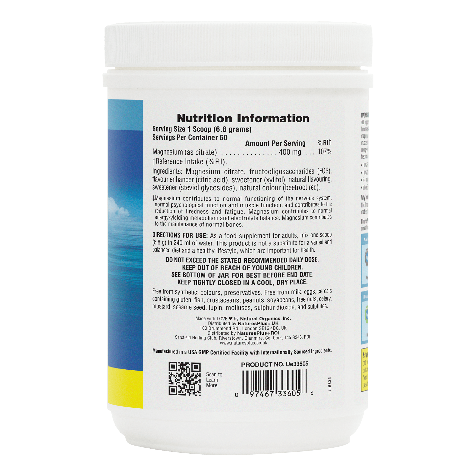 Magnesium Powder - Pink Lemonade