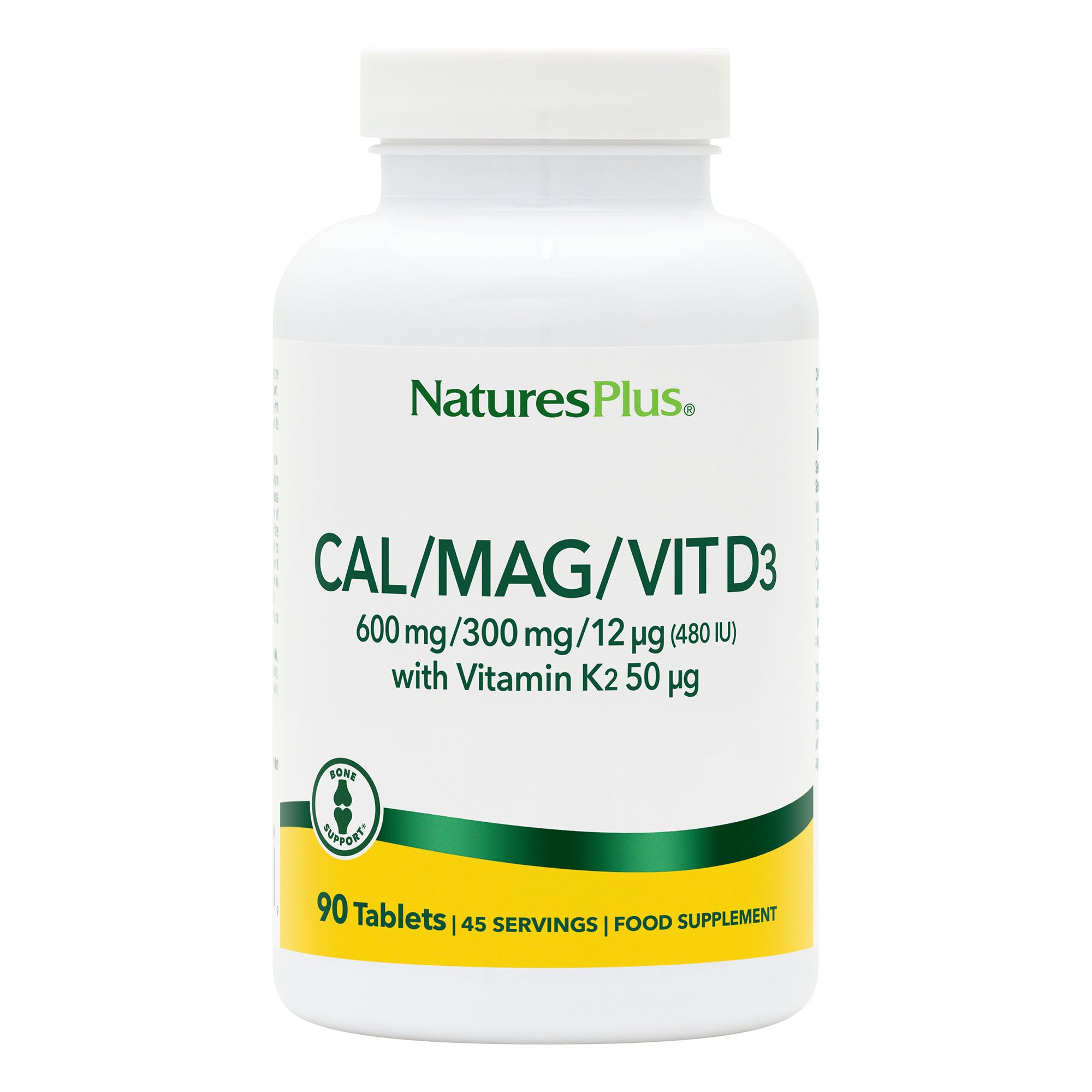 Calcium/Magnesium/Vitamin D3 with Vitamin K2 Tablets