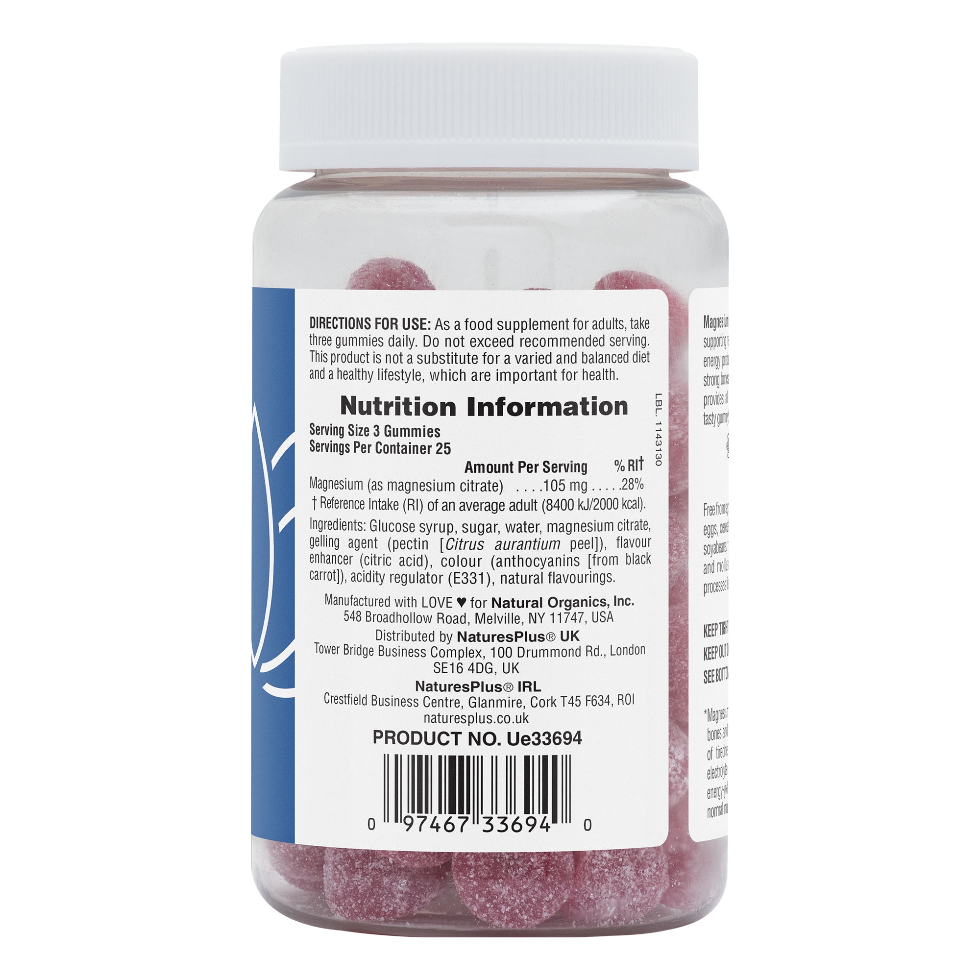 Gummies Magnesium Citrate