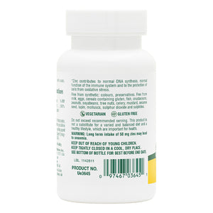 Second side product image of Zinc 50 mg Tablets containing 90 Count